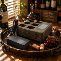 Station de recharge pour chicha électrique, élégante, rechargeable, multifonctionnelle, pour grossistes