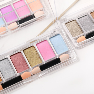 ชุดผงโครเมี่ยมออโรร่า 6 สี สำหรับตกแต่งเล็บเจล ให้ความเงางามแบบประกายมุก - Product Image 3