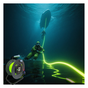 Éclairage de guidage de bateau de sauvetage flexible et pliable Sauvetage forestier d'urgence pour randonneurs perdus Recherche Rayon de courbure ≤ Sécurité de l'eau