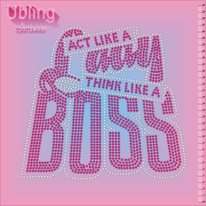 무료 샘플 블링 디자이너 핫픽스 라인 석 전송 디자인 핑크 리본 맞춤형 라인 석 모티프 티셔츠 - Product Image 3