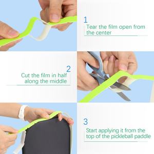Cinta Protectora para Borde de Raqueta de Pickleball, Cinta de Protección para Cabeza de Raqueta Precortada, Correa Protectora de Repuesto - Product Image 3