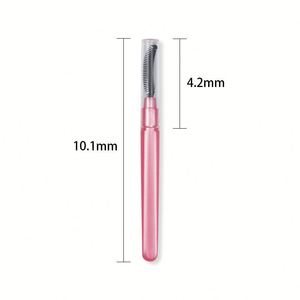 แปรงปัดขนตาแบบพกพาใหม่ แปรงปัดคิ้ว แปรงทาปาก แปรงแต่งหน้า ขายส่ง - Product Image 6