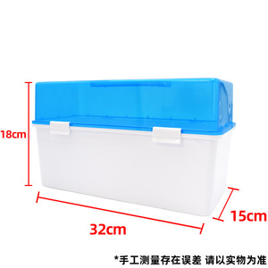 Caja de Almacenamiento de Medicamentos Portátil de Gran Capacidad, Botiquín de Primeros Auxilios de Emergencia con Caja para Jeringas, Hecho de Plástico Resistente - Product Image 2