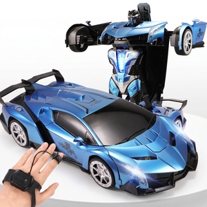 Robot Deformabile a Induzione Gestuale, Auto da Corsa Elettrica Ricaricabile, Giocattolo in Plastica per Interni per Bambini dai 14 Anni in Su - Product Image 1
