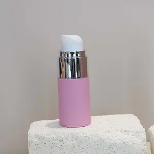 粉色化妆品包装20毫升30毫升50毫升铝银聚丙烯乳液无气泵瓶