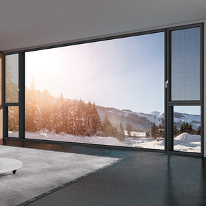 Hiện đại bão bằng chứng cách nhiệt kính hợp kim nhôm cửa sổ cho ban công - Product Image 5