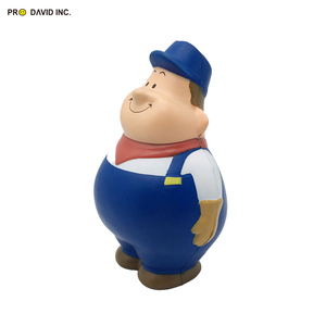 Juguetes de Compresión Suaves y Duros para Ejercitar las Manos, Pelota Antiestrés de PU con Diseño de Conductor de Tren, para Niños y Adultos - Product Image 5