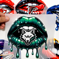 Autocollant de transfert thermique DTF de haute qualité pour t-shirt, impression personnalisée sur matériau pour animaux de compagnie, transfert durable pour vêtements de sport uniformes