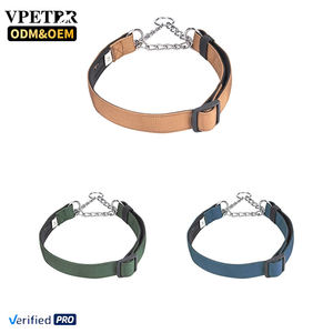 Collar de Perro de Diseño de Marca de Lujo con Clip Metálico y Hebilla con Logotipo de Marca Privada, Collar de Nailon/Poliéster Impermeable y Ajustable para Mascotas - Product Image 5
