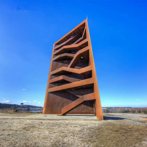Paneles de Revestimiento de Pared de Metal Sólido, Fachada de Acero Corten Cortada con Láser - Product Image 2
