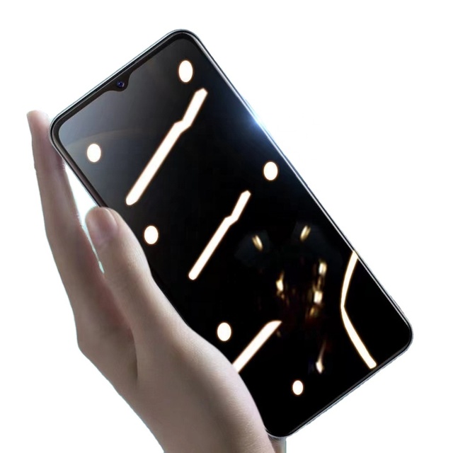 Factory Wholesale 2.5D 9H Anti-Spy Privacy Screen Protector Tempered Glass for Infinix Hot 8/9 Tecno Spark Mobile Phones