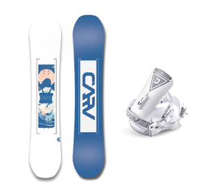 Personnalisé Freeride Freestyle All Mountain Park Powder Taille large Swallowtail Alpine Arbor Foundation Camber Snowboard avec bottes - Product Image 5