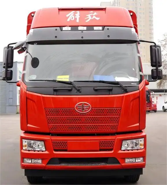 Jaw Jiefang J6l Elite Edition 320 HP 6X2 Dachai 6.8m caminhão tipo trilho