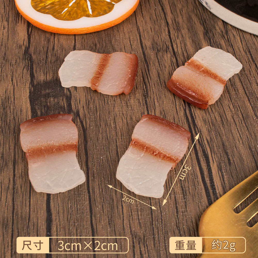 Bacon en tranches larges