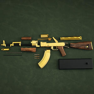 La mejor pistola de metal <span class=keywords><strong>Ak47</strong></span> de montaje de modelo de juguete al aire libre para adultos de seguridad hecha de aleación de metal duradera - Product Image 2