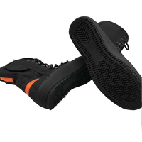 Bottes en caoutchouc de pompier standard EN chaussures de sécurité avec embout en acier