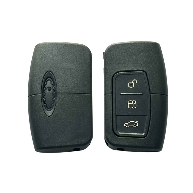 Good Quality 3 Buttons Remote Car Key Shell Fob Cover case with Blade for F-ord Vehicle Keys