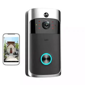 High Quality Intercom Video Remote Doorbell Chime V5 Home Wireless Wifi Outdoor HD Camera Security Smart Ring Video Doorbell