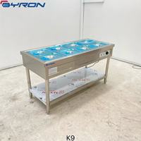Byron Buffet Restaurant Restauration Rapide Comptoir Bain Marie Chauffe-plats d'occasion