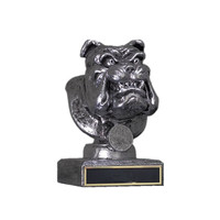 WeiVista - Placa de Identificación Personalizada de Alta Calidad, Trofeo de Bulldog de Resina, Fábrica Mayorista