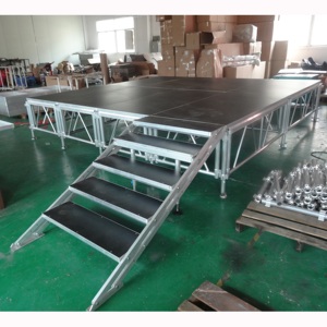 Scène extérieure moderne en aluminium pour cérémonie et événement, éclairage de scène - Product Image 1