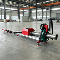 Machine de découpe plasma CNC économique, facile à utiliser pour les petites ateliers, découpe les tubes ronds en acier au carbone