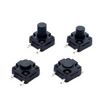 Venta Directa de Fábrica, Interruptor Táctil, Resistente al Agua IP67, Electrónico SMD, 6x6, Altura Personalizable de 4.3-10 mm, RoHS