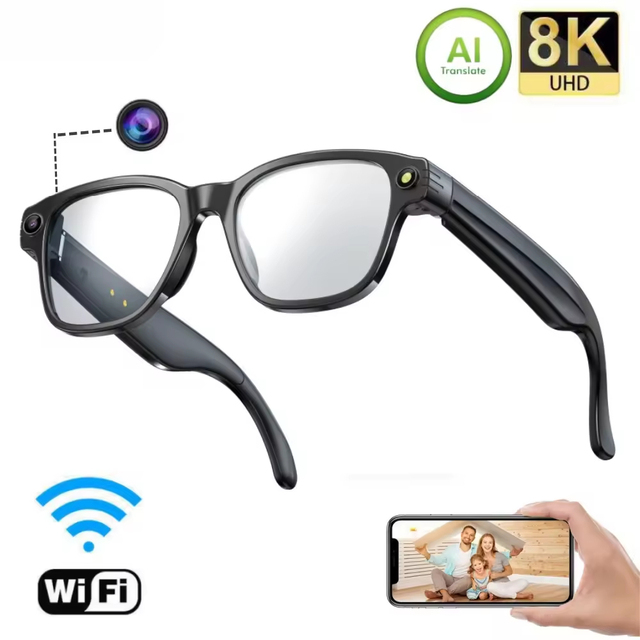 L801 8MP 1200P Hot Selling Smart GlassesCamera Sunglasses 32GB Wireless Recording ChatGPT AI Assistant Touch Button
