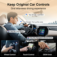 Adaptateur CarPlay sans fil et adaptateur Android Auto sans fil pour transformer le CarPlay filaire d'origine en CarPlay sans fil