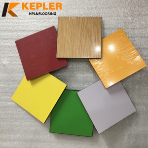 Kepler Personalizar 15mm 25mm Espesor Un lado Blanco brillante Otro lado Mate Grano de madera Fenólico Compacto Laminado <span class=keywords><strong>Tablero</strong></span> <span class=keywords><strong>HPL</strong></span> - Product Image 6