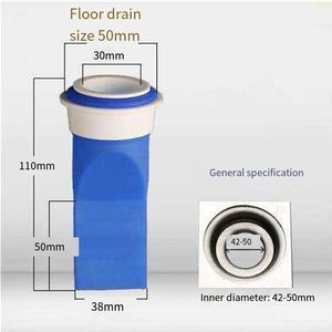 Para limpiador de piscina, válvula, manguito, limpiador de piscina, Skimmer, adaptador de cono, cubierta de drenaje de tamaño personalizado, desagüe de suelo de plástico para Baño - Product Image 1