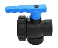 Venta caliente1.5 '/2' 'agricultura medicina pecho rociador válvula de tres funcionamiento válvula de distribución de agua Manual, cambio de salida de agua
