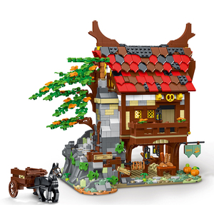 ชุดตัวต่อแบบ 3 มิติ รุ่นโรงสีน้ำยุคกลาง 2312 ชิ้น ของเล่นตัวต่อไมโครพาร์ติเคิล MOC ชุดบล็อกตัวต่อ ของเล่นแบบประกอบเอง รุ่นบ้าน - Product Image 2