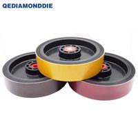 6/8 Inci 60 # -50000 #   Roda Poles Batu Permata Grit Soft Resin Diamond Nova, Cakram Abrasif Berkinerja Tinggi untuk Pemolesan Perhiasan