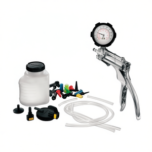 Kit de bomba de aire 1785 A con manómetro y accesorios para inflar neumáticos - Product Image 2