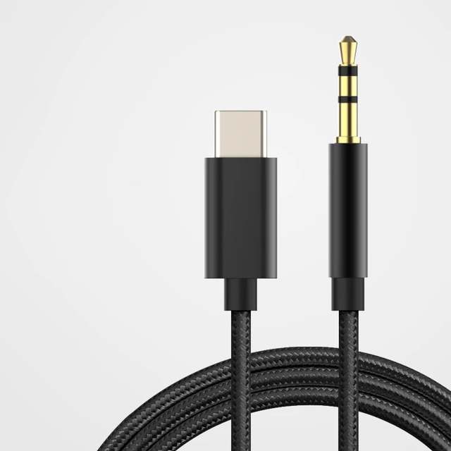 Usb Type C to 3.5mm Aux Audio Cable Headset Speaker Headphone Jack Adapter Car Aux for Samsung S20 Plus Note 20 S21 Ultra Tab S7