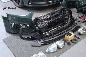 ชุดแต่งตัวถังแบบติดตั้งโดยตรงสำหรับ <span class=keywords><strong>Audi</strong></span> A5 ปี 2017-2019 อัพเกรดเป็น <span class=keywords><strong>RS</strong></span> <span class=keywords><strong>5</strong></span> สำหรับรุ่น 4 ประตู ประกอบด้วยกันชนหน้า กันชนหลัง สเกิร์ตข้าง และกระจังหน้า - Product Image 3