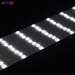 Barre LED fine en gros SMD3030 24V, barre lumineuse LED rétroéclairée IP20 3.2W 7 lampes 6500K, barre linéaire LED pour caisson lumineux fin - Product Image 1