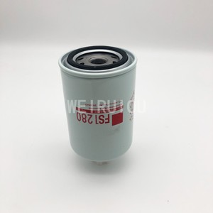 ตัวกรองน้ำมันเชื้อเพลิงรถบรรทุกหนัก ตัวแยกน้ำ FS1275 P551329 <span class=keywords><strong>FS1280</strong></span> - Product Image 1