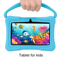 Nouvelles Tablettes Android 10 pour Enfants de 7 Pouces, 2 Go de RAM, Quad Core A133, avec Étui de Protection Sécurisé