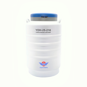 Réservoir de détention cryogénique d'azote haute résistance YDH-25-216 25L Transport aérien cylindre d'azote liquide insémination artificielle - Product Image 1