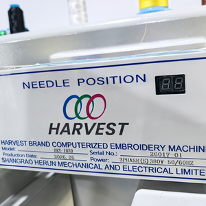 Harvest Round‑Head Industrial Embroidery Machine Apparel Machinery Cost‑effective Unit For Clothing Factory Mass Production - Product Image 5