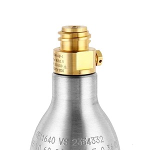 Bouteille de gaz CO2 pour eau gazeuse 0,6L 0,8kg en aluminium, pour machine à soda, portable - Product Image 5