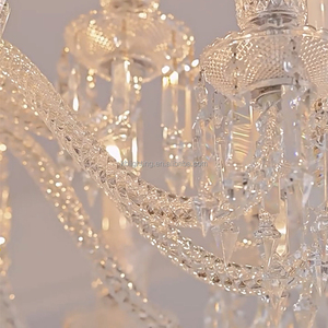 Vente en gros de lustre à bougie en cristal K9 au design luxueux de <span class=keywords><strong>Paris</strong></span> français pour la décoration de la maison, de l'<span class=keywords><strong>h</strong></span>ôtel et de la villa. - Product Image 5