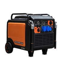 Groupe électrogène silencieux à inverseur 8KW 9KW 10KW 12KW 15KW, essence/GPL, 50Hz 60Hz pour usage domestique de secours