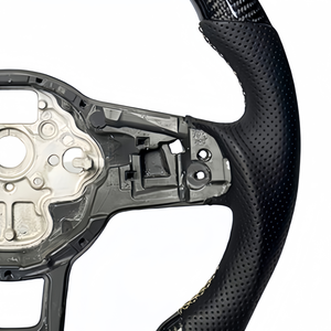 Volant en fibre de carbone LED amélioré (ancien modèle) pour Volkswagen VW Golf 7 6 5 MK5 MK6 MK7 GTI GTD <span class=keywords><strong>R</strong></span> Polo GTI CC Passat <span class=keywords><strong>Tiguan</strong></span> - Product Image 5