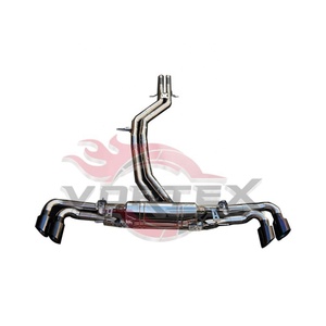 Sistema de Escape con Silenciador Catback Valvetronic de Acero Inoxidable, Ajuste de Fábrica OEM Vortex para Lamborghini URUS - Product Image 1