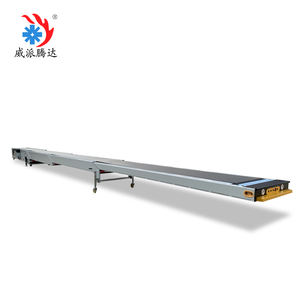 Cinta transportadora telescópica <span class=keywords><strong>m</strong></span>óvil de elevación hidráulica de 14 <span class=keywords><strong>m</strong></span> con 3 etapas para descarga de carga de camiones Canada Courier Center - Product Image 6