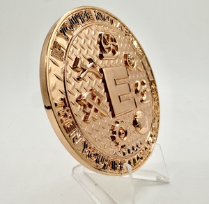 <span class=keywords><strong>Caja</strong></span> de Madera para Insignias y Monedas Conmemorativas de 2 Pulgadas, Nueva y de Alta Calidad - Product Image 2