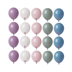 Nuovi Arrivi Tendenza 2026: Palloncini Rotondi in Lattice da 12 Pollici per Compleanno, Colori Pastello: Bianco, Rosa, Blu, Verde, Lavanda - Product Image 1